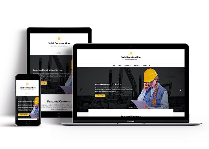 Construction Business Custom Website Design